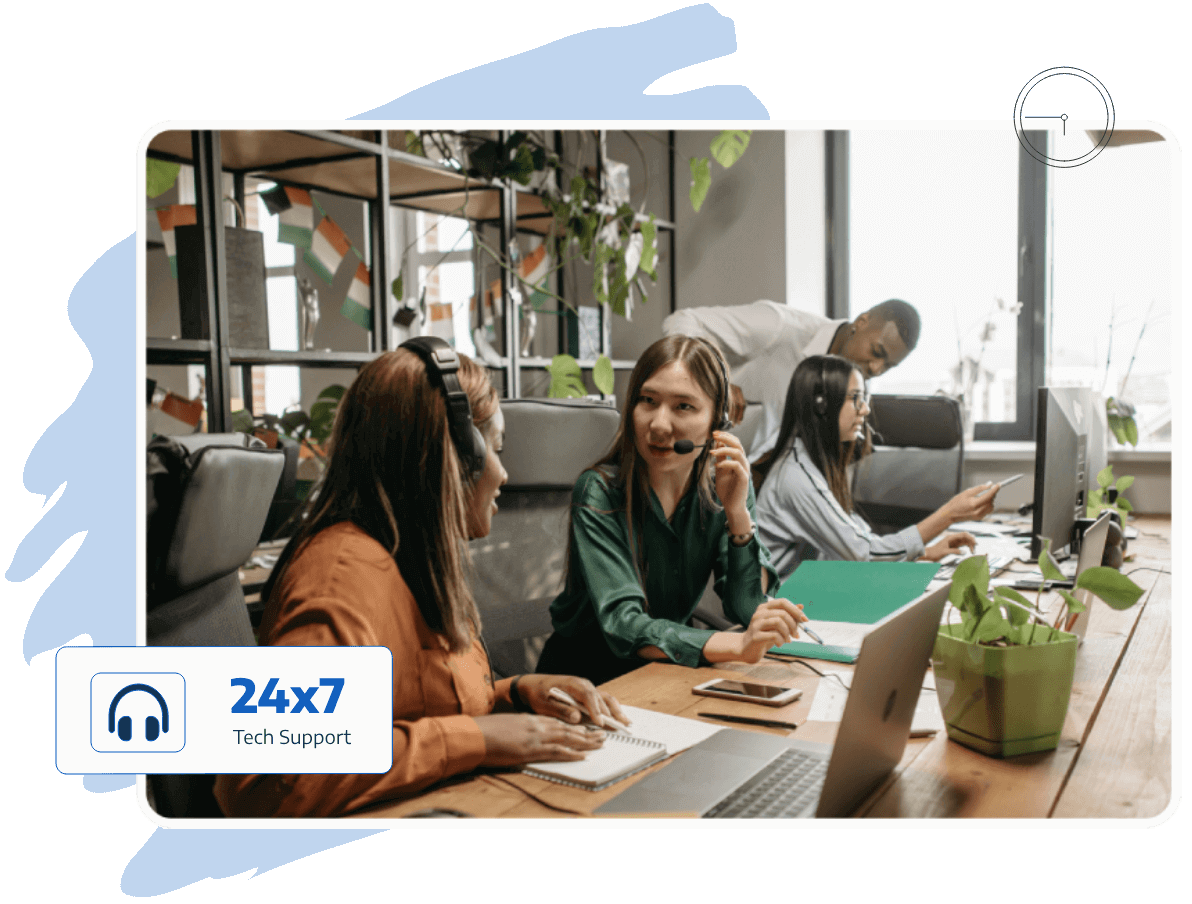 Nossa equipe técnica está aqui para ajudá-lo 24 horas por dia, 7 dias por semana!